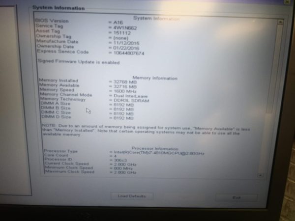 Laptop Dell Precision M6800 - Image 4